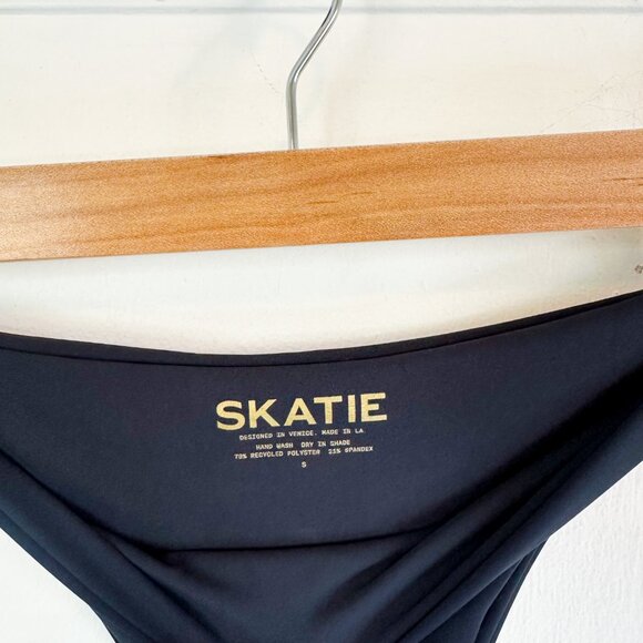 Skatie | Dylan Bikini Swimsuit Stretch Bottoms in Black - Picture 5 of 5